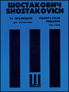 cover 24 Preludes for Piano Op. 34 piano sheet music cover